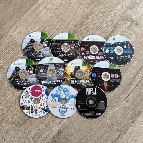 Loose games discs mario - discs,